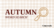 Autumn Word Search Game