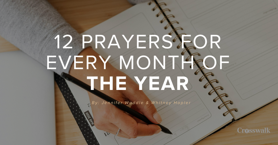 12 prayers for every month of the year image cover